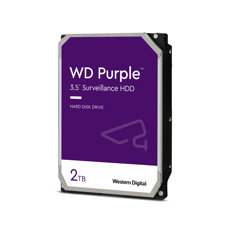 Western Digital HDD 3.5 2TB SATA Surveillance PURZ