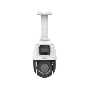 UNV IP66 IR 2MP 4x Active Deterrence Dual Lens PTZ**