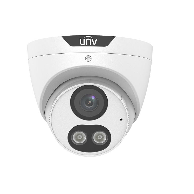 UNV 5MP IP67 2.8mm SE ColorHunter White LED Turret Camera