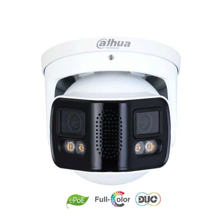 Dahua IP 2x4MP IP67 IR 3.6mm Multi-Sensor Panoramic Turret Camera