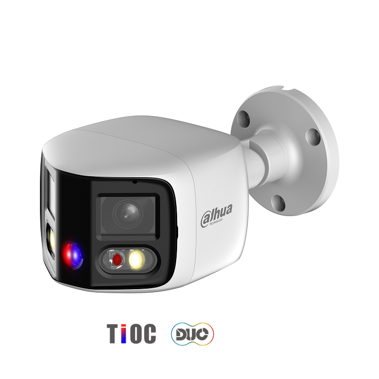 Dahua IP 2x4MP IP67 IR 2.8mm Multi-Sensor Panoramic Bullet TIOC Duo Camera