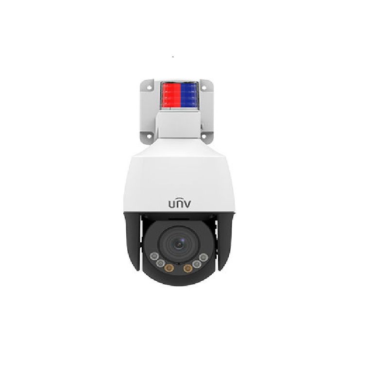 UNV IP66 IR 5MP 4x Active Deterrence PTZ Camera**