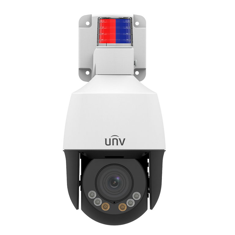 UNV IP66 IR 2MP 4x Active Deterrence PTZ Camera