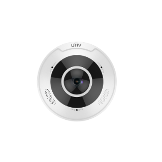 UNV 12MP 4K IR B Fisheye Dome Camera New