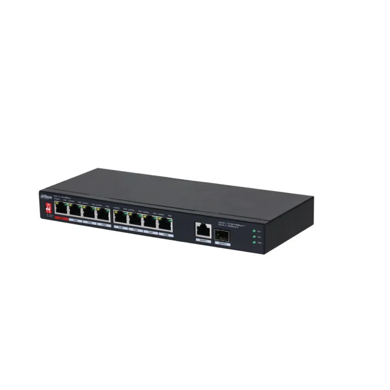 Dahua Switch 8 Port PoE 2Uplink 96w 250m