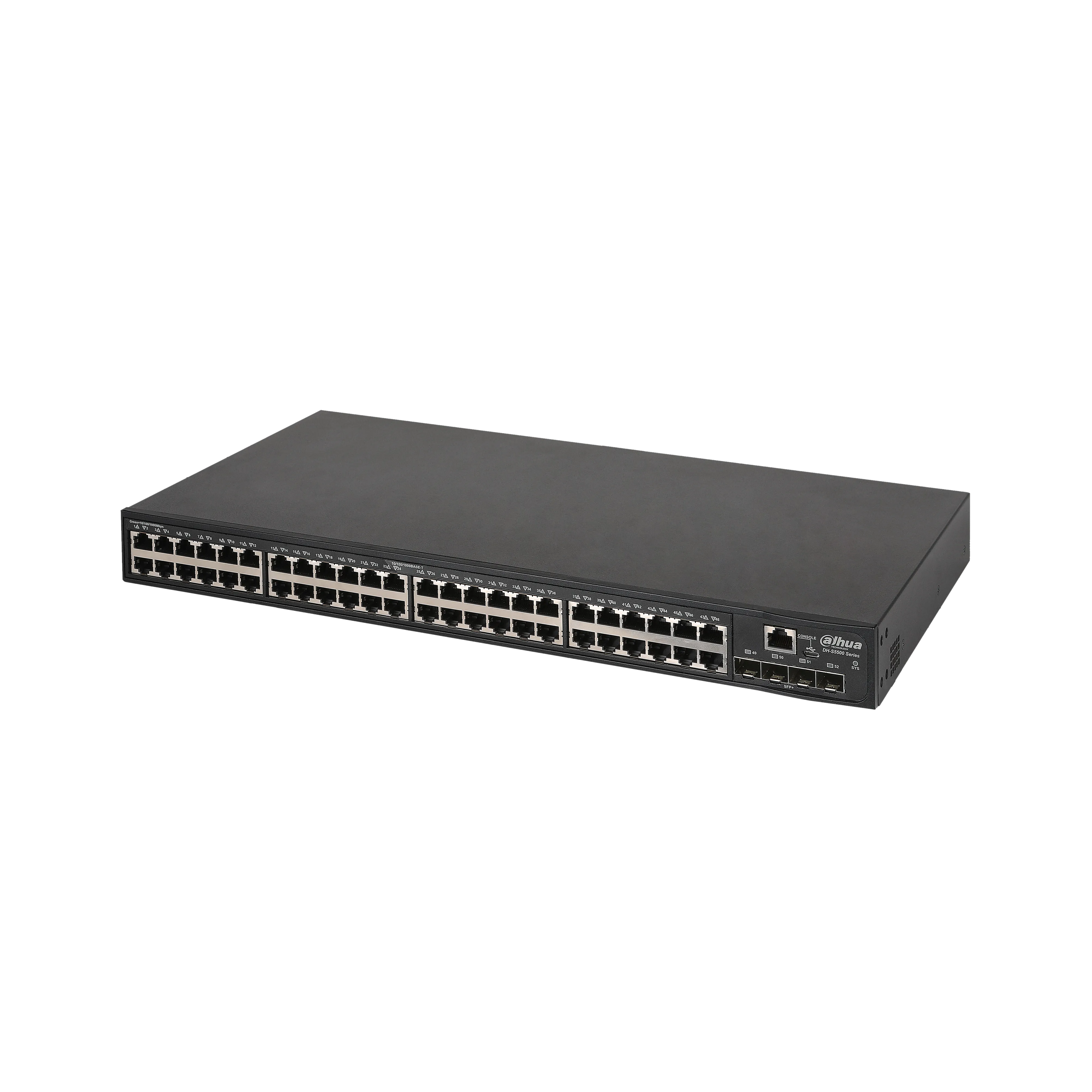 Dahua Switch 48 Port non-PoE Aggregation L2+ 48xSFP 4x10G SFP **