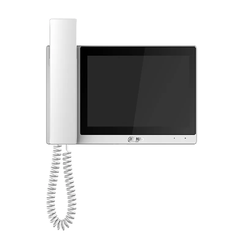 Dahua IP Villa Indoor Monitor 7 Inch PoE WHITE with Handset