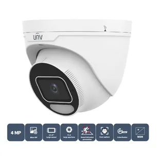 UNV 8MP IP67 2.8mm Warm LED OwlView Turret Camera - ColorHunter