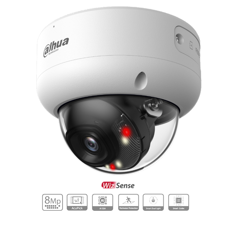 Dahua IP 8MP 2.8mm Dual light AcuPick Dome Camera