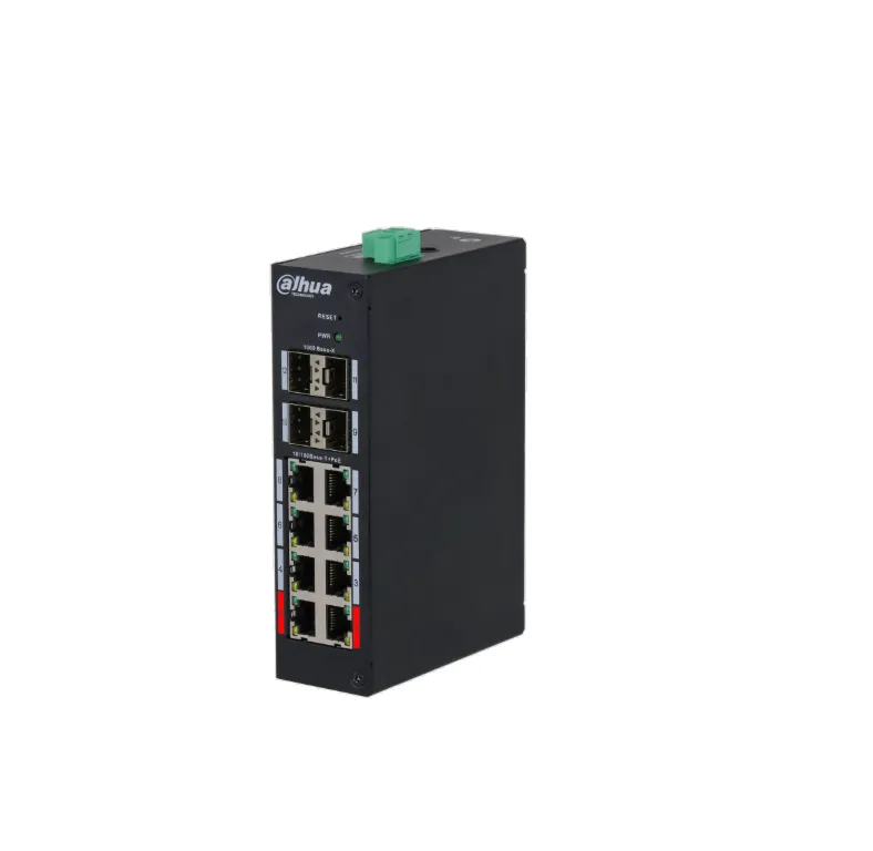 Dahua 12 Port Hardened Managed Switch 8 Port PoE