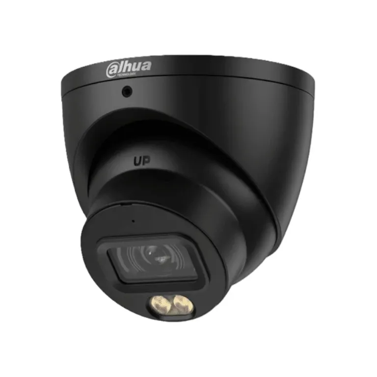 Dahua IP 5MP WizColor White LED 2.8mm Turret Camera Black NEW