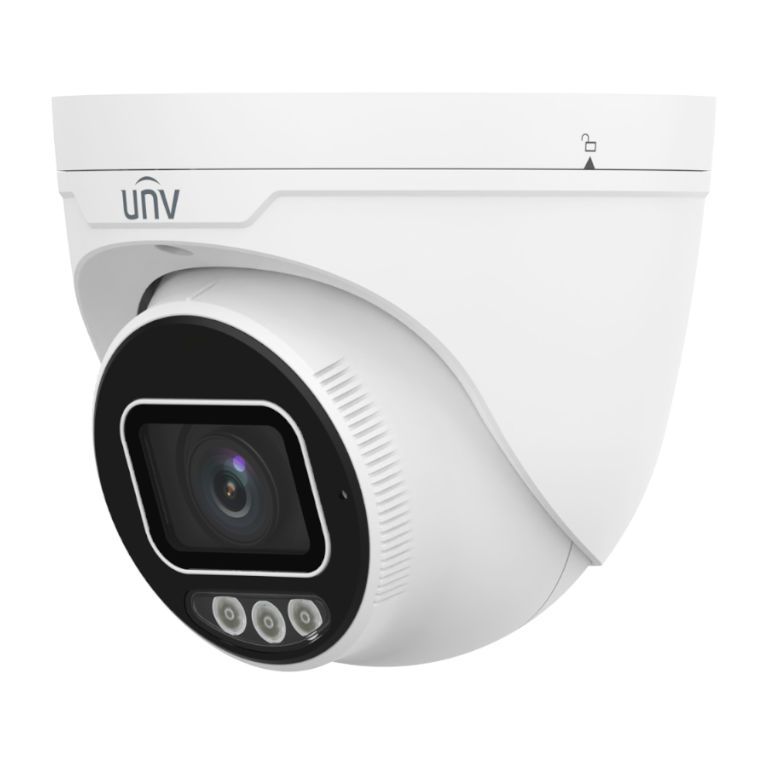 UNV 8MP IR 2.8-12mm Eyeball Dome Dual Light Camera