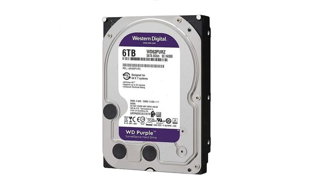 Western Digital WD62PURZ 6TB HDD 中古 Western Digital WD62PURZ 6TB HDD 中古 Western Digital