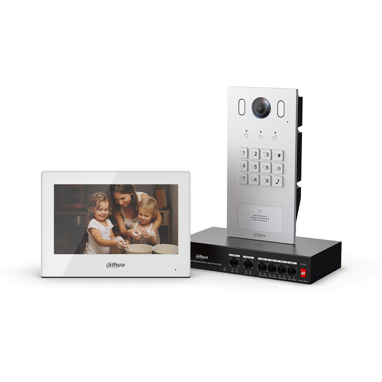 Dahua IP Villa Intercom KIT with Keypad - Surface mount