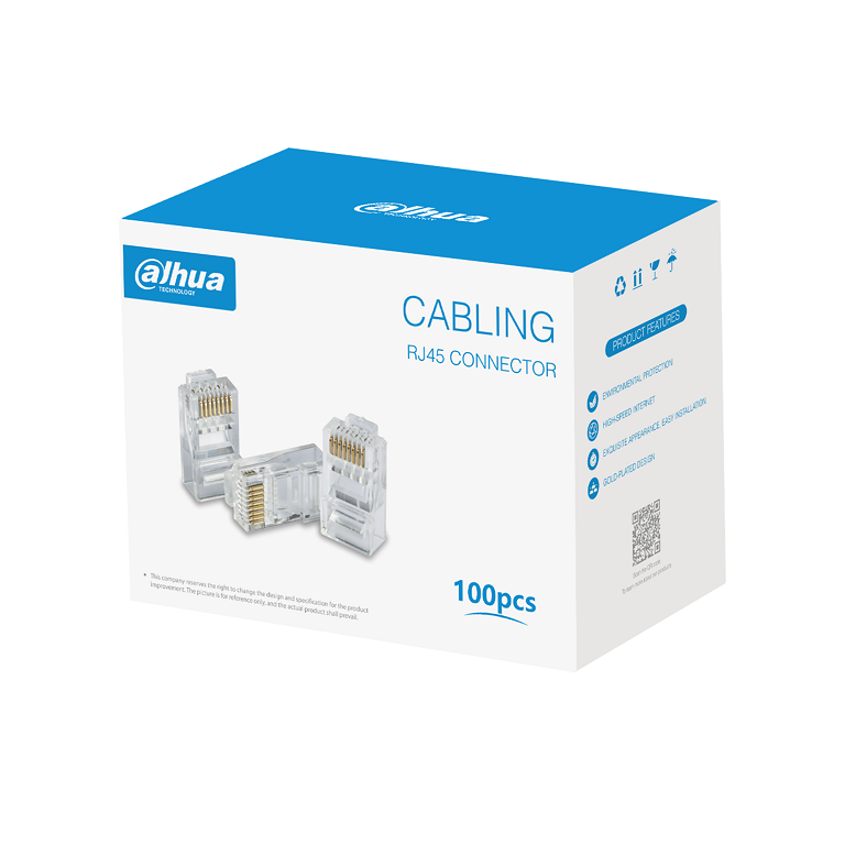 Dahua CAT-5 RJ45 connectors pack of 100