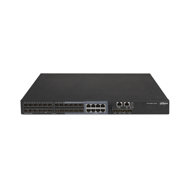 Dahua Switch 24 Port non-PoE Aggregation L2+ 24xSFP 8xGE combo 4x10G SFP