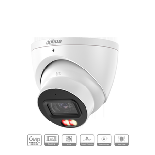 Dahua 4 Channel AI NVR  2TB HDD with 4x 6MP Dual Light Cameras