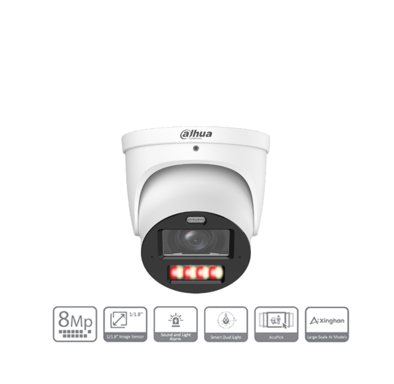 Dahua IP 8MP Turret TIOC PRO VF 2.7 – 13.5mm